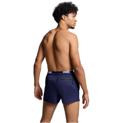 PUMA Swim Logo Shorts Length BadeShortss Herren 01 - navy XS