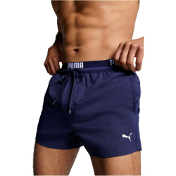 PUMA Swim Logo Shorts Length BadeShortss Herren 01 - navy XS