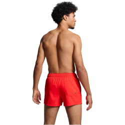 PUMA Swim Shorts Length Badeshorts Herren 02 - red XS