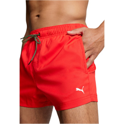PUMA Swim Shorts Length Badeshorts Herren 02 - red XS