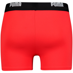 PUMA Swim Logo Badehose Herren 02 - red XS