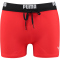 PUMA Swim Logo Badehose Herren 02 - red XS