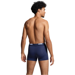 PUMA Swim Logo Badehose Herren 01 - navy XS