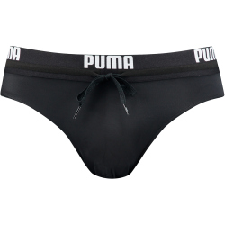 PUMA Swim Logo Brief Badehose Herren 04 - black XS
