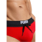 PUMA Swim Logo Brief Badehose Herren 02 - red XS