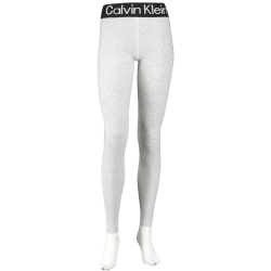Calvin Klein Logo Leggings Damen 002 - light grey melange S