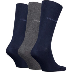 3er Pack Calvin Klein Socken Herren 004 - navy dark grey...