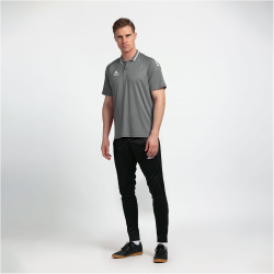 Select Monaco Poloshirt Herren grau/weiß S