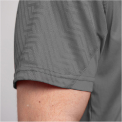 Select Monaco Poloshirt Herren grau/weiß S