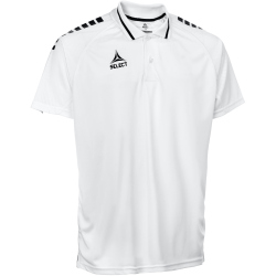 Select Monaco Poloshirt Herren weiß/schwarz S