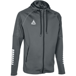Select Monaco Kapuzenjacke Kinder grau/weiß 116