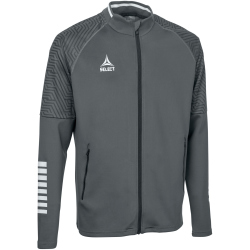 Select Monaco Trainingsjacke Herren grau/weiß S
