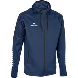 DERBYSTAR Primo Kapuzenjacke Kinder navy/weiß 116