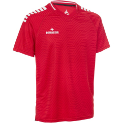 DERBYSTAR Primo Fußballtrikot Herren rot/weiß S