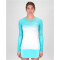 BIDI BADU Crew Gradiant Tennis-Langarmshirt Damen