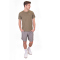 BIDI BADU Crew Two Colored Tennisshirt Herren