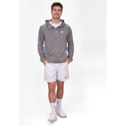BIDI BADU Crew Kapuzen-Tennisjacke Herren