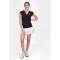 BIDI BADU Crew V-Neck Tennisshirt Damen BK - black XS