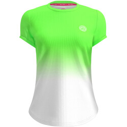 BIDI BADU Crew Tennisshirt Damen NGNWH - neon green,...