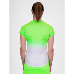 BIDI BADU Crew Tennisshirt Damen NGNWH - neon green,...