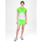BIDI BADU Crew Tennisshirt Damen NGNWH - neon green, white XS