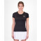 BIDI BADU Crew Tennisshirt Damen BK - black XS
