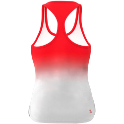 BIDI BADU Crew Tennis-Tanktop Damen RDWH - red, white M