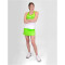 BIDI BADU Crew Tennis-Tanktop Damen NGNWH - neon green, white XS