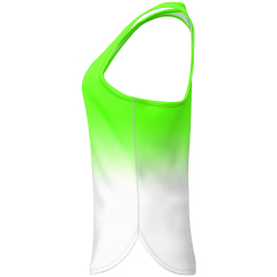 BIDI BADU Crew Tennis-Tanktop Damen NGNWH - neon green, white M