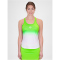 BIDI BADU Crew Tennis-Tanktop Damen NGNWH - neon green, white M