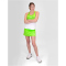 BIDI BADU Crew Tennis-Tanktop Damen NGNWH - neon green, white M