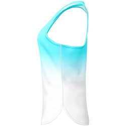 BIDI BADU Crew Tennis-Tanktop Damen AQWH - aqua, white XS