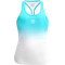 BIDI BADU Crew Tennis-Tanktop Damen AQWH - aqua, white XS