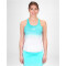 BIDI BADU Crew Tennis-Tanktop Damen AQWH - aqua, white XS