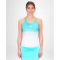 BIDI BADU Crew Tennis-Tanktop Damen AQWH - aqua, white S