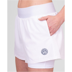 BIDI BADU Crew 2in1 Tennisshorts Damen WH - white XS