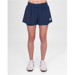 BIDI BADU Crew 2in1 Tennisshorts Damen DBL - dark blue XS