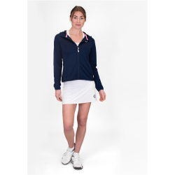 BIDI BADU Crew Tennisrock Damen WH - white S