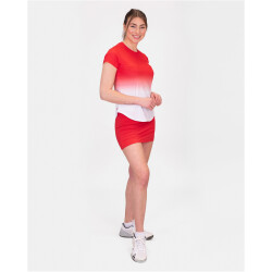 BIDI BADU Crew Tennisrock Damen RD - red M