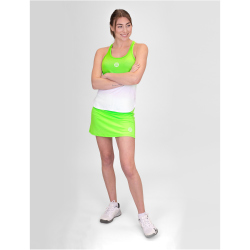 BIDI BADU Crew Tennisrock Damen NGN - neon green S