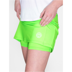 BIDI BADU Crew Tennisrock Damen NGN - neon green M
