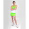 BIDI BADU Crew Tennisrock Damen NGN - neon green M