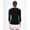 BIDI BADU Crew V-Neck Tennis-Langarmshirt Damen BK - black XS