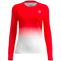 BIDI BADU Crew Gradiant Tennis-Langarmshirt Damen RDWH -...