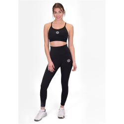 BIDI BADU Crew Low Support Strappy Sport-BH Damen BK - black XS