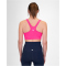 BIDI BADU Crew Medium Support Sport-BH Damen PK - pink XS