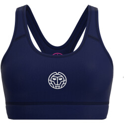 BIDI BADU Crew Medium Support Sport-BH Damen DBL - dark...