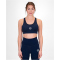 BIDI BADU Crew Medium Support Sport-BH Damen DBL - dark blue XS