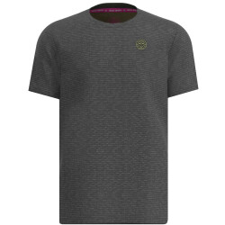 BIDI BADU Crew Two Colored Tennisshirt Herren DGR - dark...