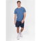 BIDI BADU Crew Two Colored Tennisshirt Herren BL - blue S